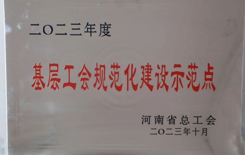 喜報(bào)！公司工會(huì)再添省級(jí)新榮譽(yù)